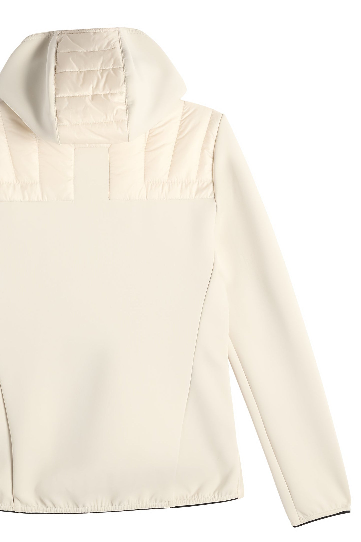 Holma Quilt Hybrid Hood / Moonbeam
