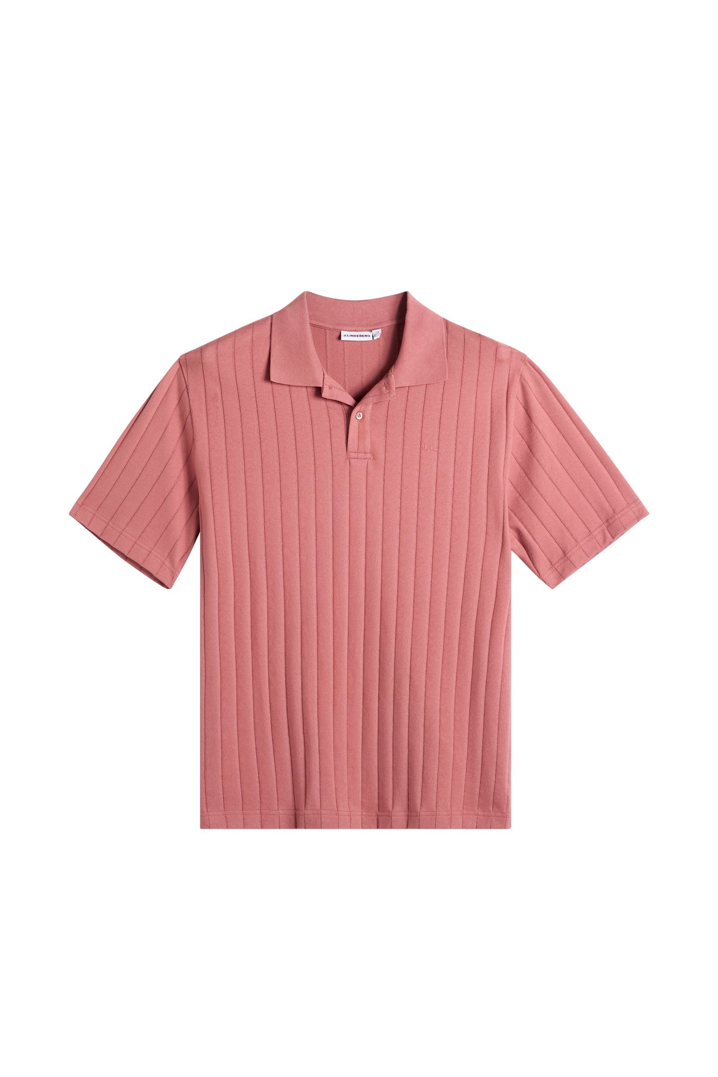 Simon Stripe Polo / Withered Rose