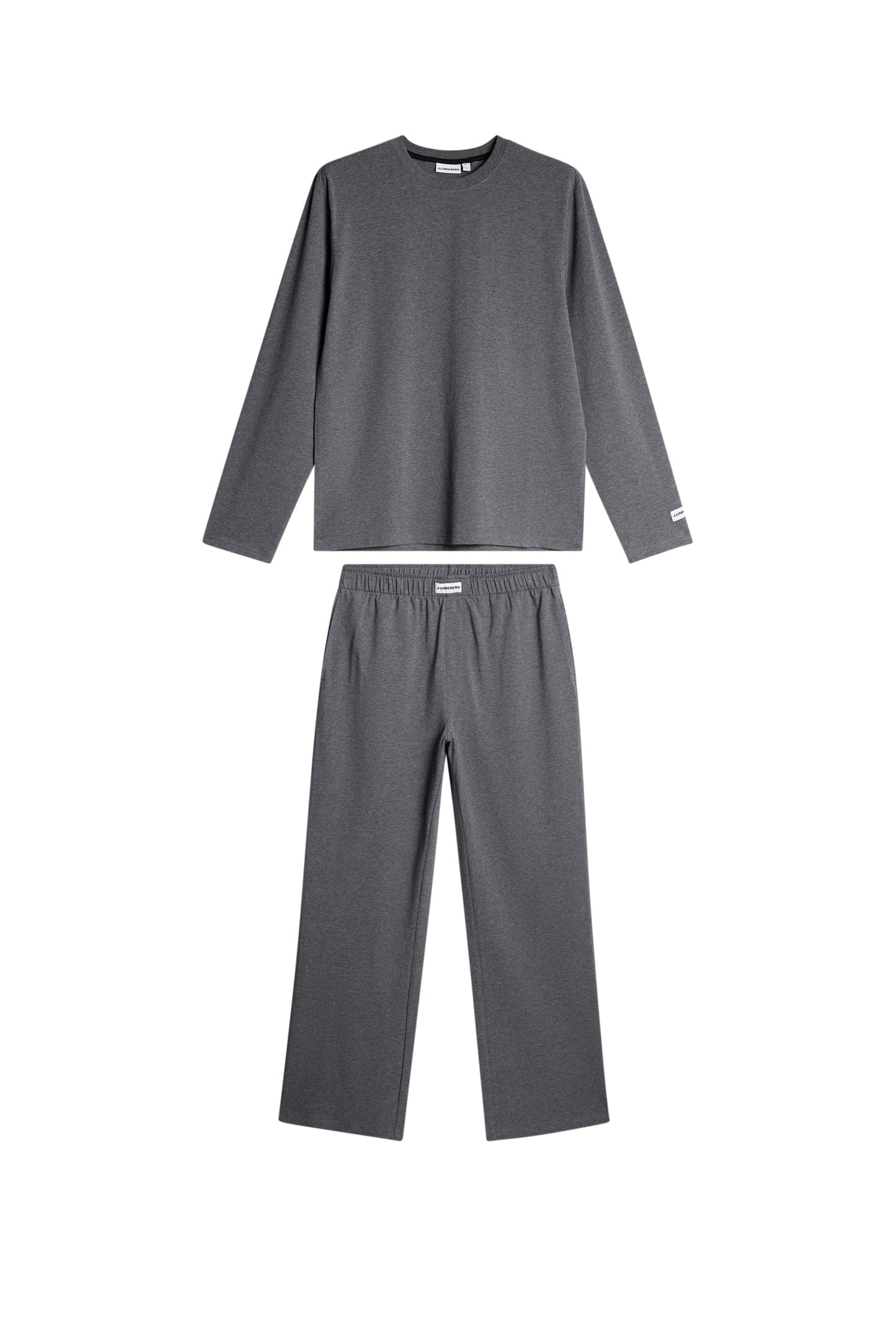 Pierce Pyjama Set / Dark Grey Melange