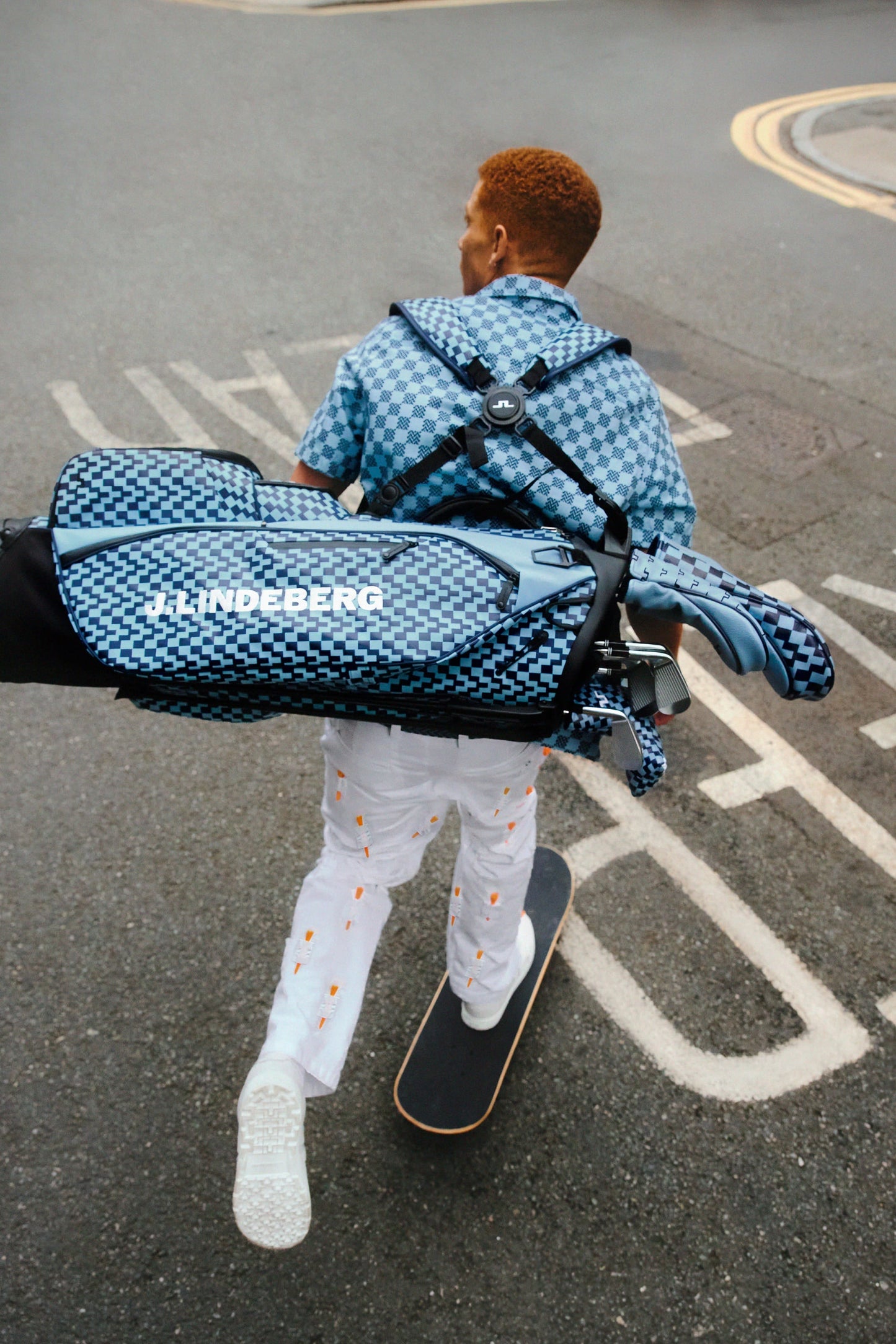 Play Stand Bag Printed / Bridge Stack Forget Navy M