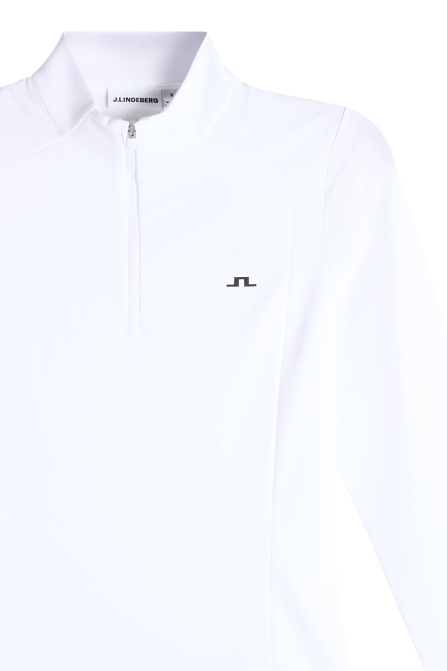 Cindy Quarter Zip Mid Layer / White