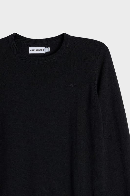 Aria Knitted Sweater / Black