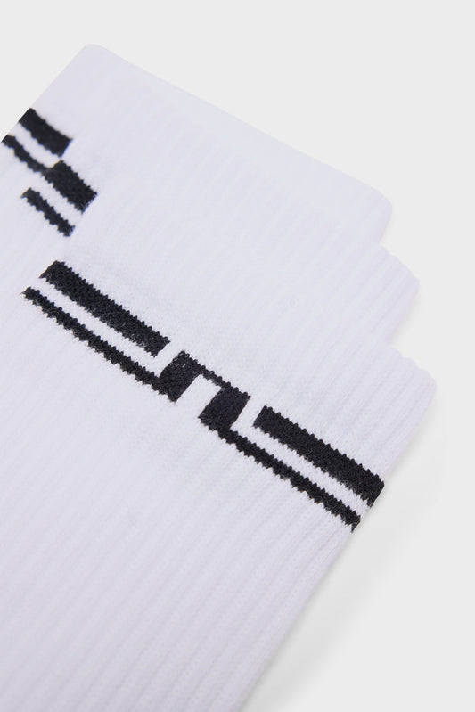 Johnson Tube Sock 3P / White