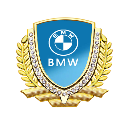 Heißer Verkauf 🎉50 % RABATT🎉3D Weizenohr Diamant Metall Kreativer Autoaufkleber