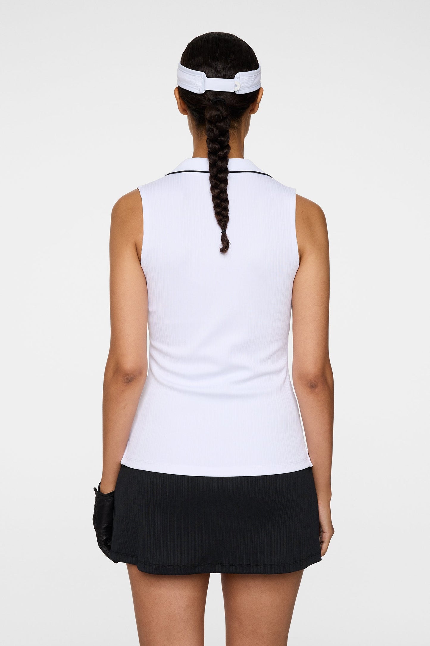 Delilah Sleeveless Top / White