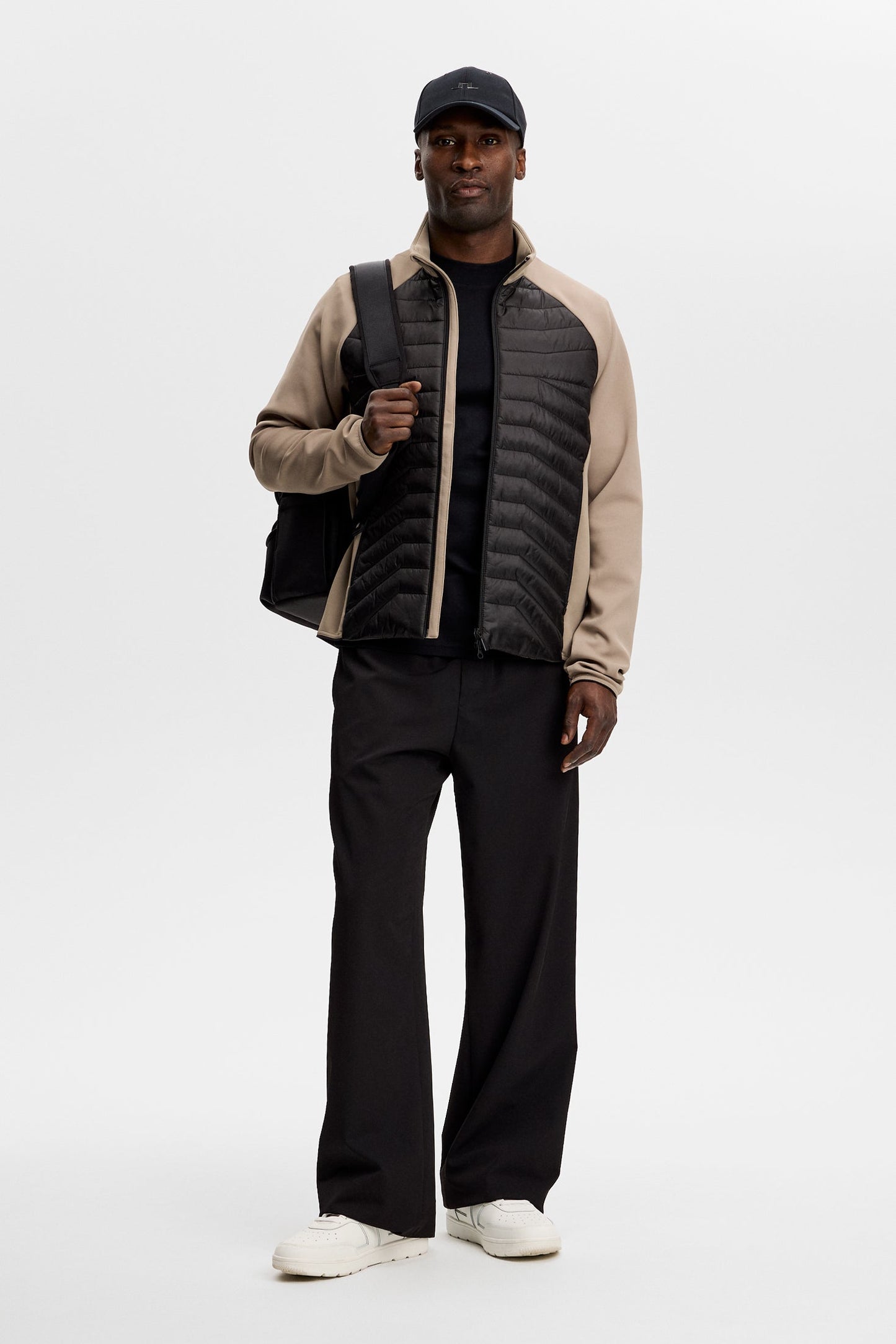 Heyden Quilt Hybrid Jacket / Brindle