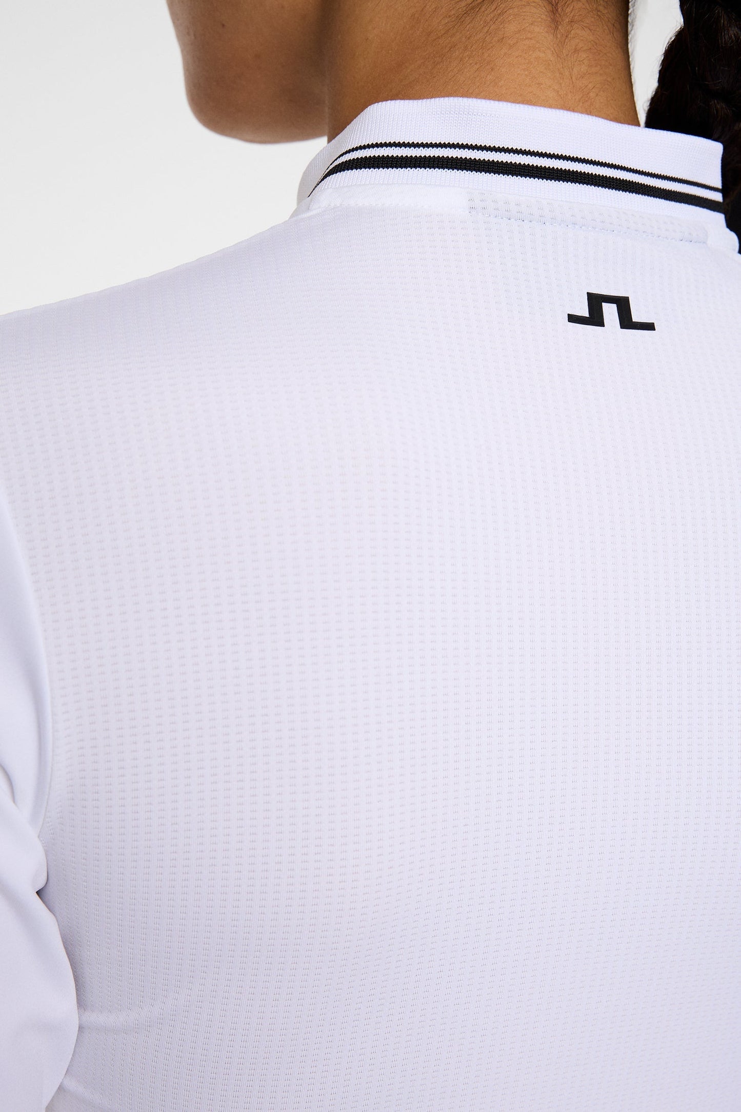 Harper Quarter Zip Mid Layer / White