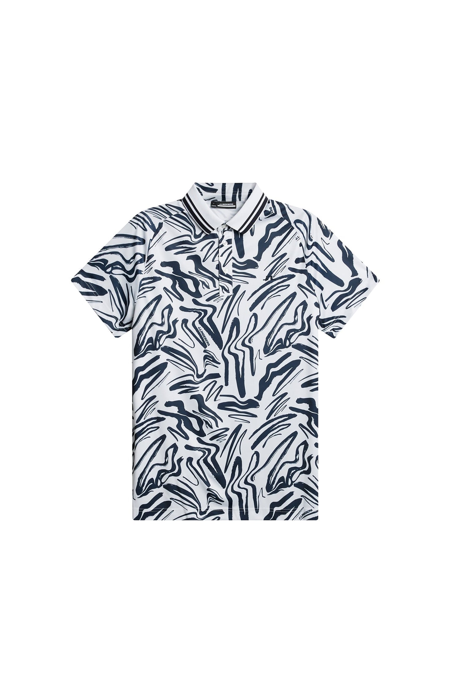 George Print Polo / Scribble Navy