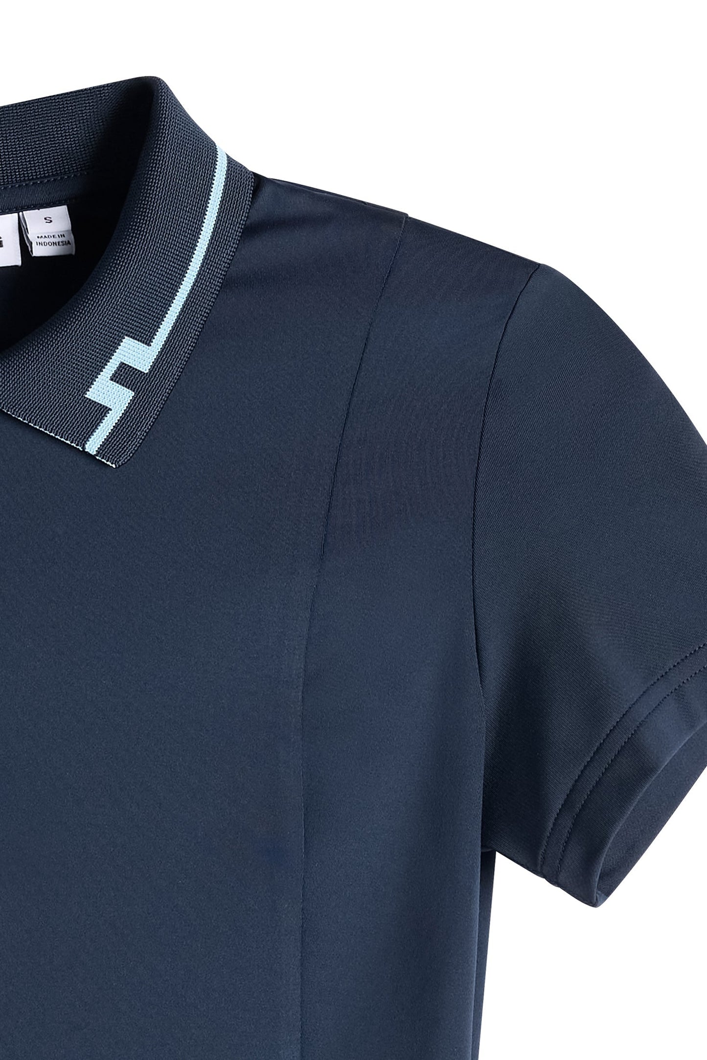 Naomi Cropped Polo / Navy