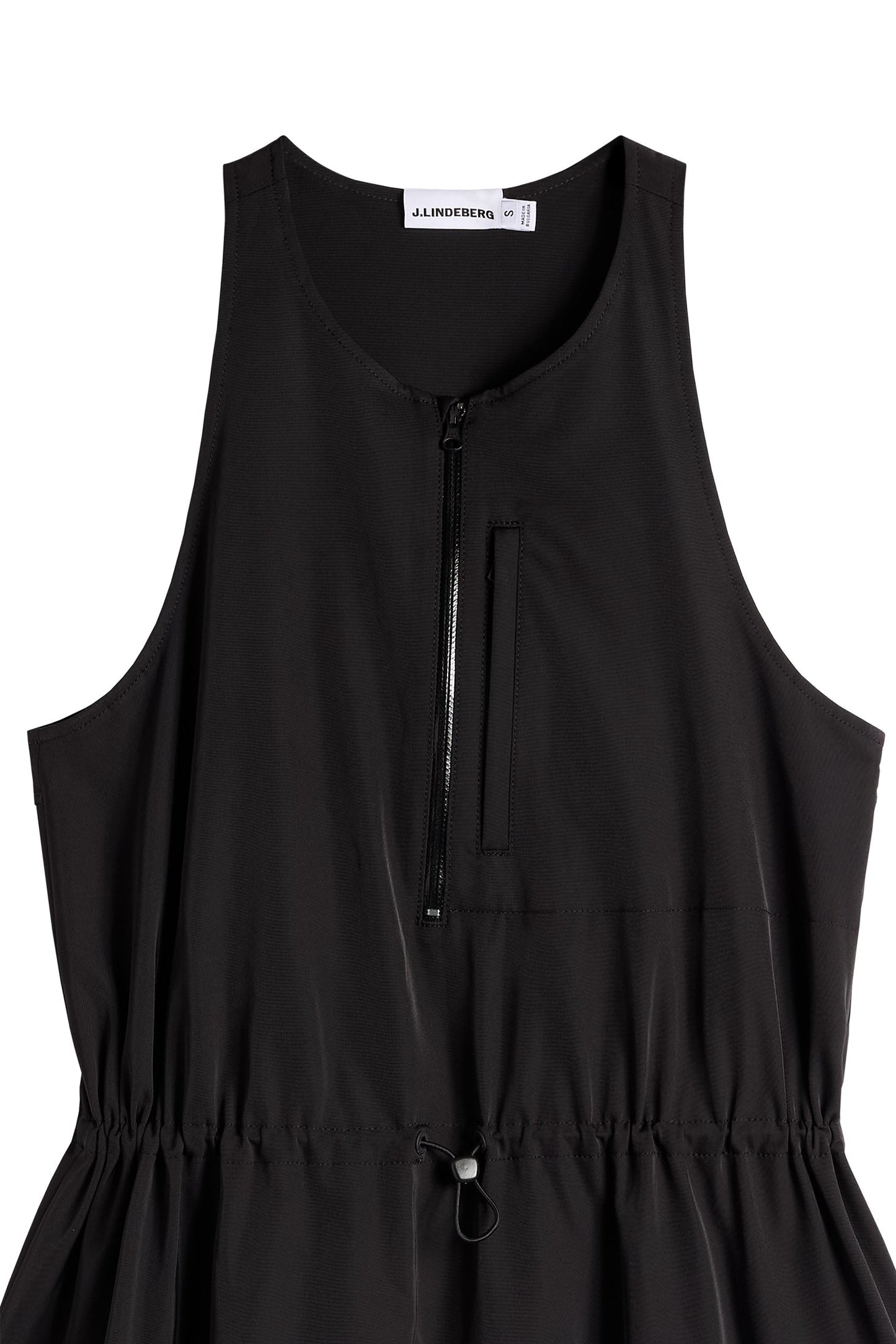 Merina Drape Dress / Black
