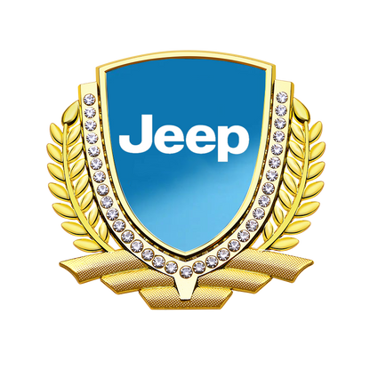 Heißer Verkauf 🎉50 % RABATT🎉3D Weizenohr Diamant Metall Kreativer Autoaufkleber