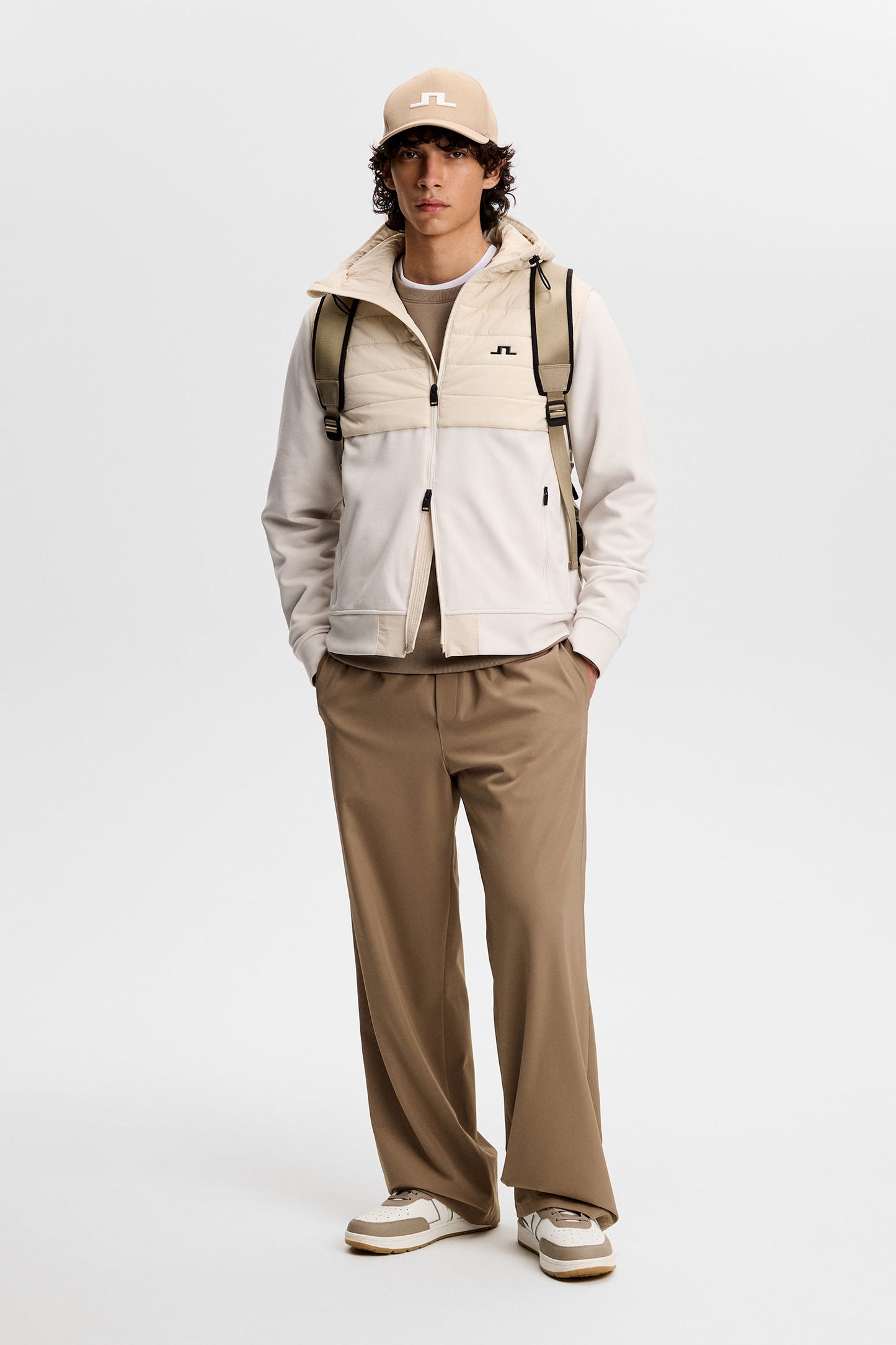Gage Hybrid Hood Jacket / Moonbeam
