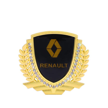 Heißer Verkauf 🎉50 % RABATT🎉3D Weizenohr Diamant Metall Kreativer Autoaufkleber