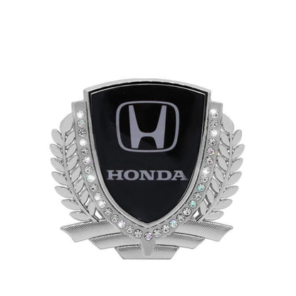Heißer Verkauf 🎉50 % RABATT🎉3D Weizenohr Diamant Metall Kreativer Autoaufkleber