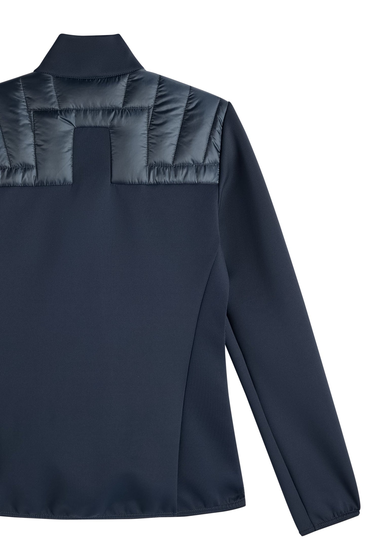 Holma Quilt Hybrid Jacket / Navy
