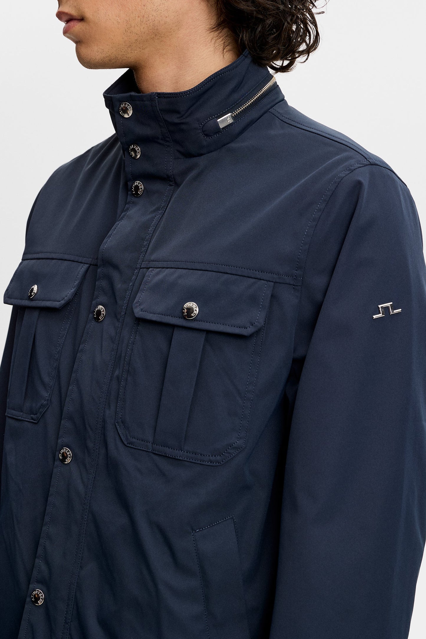Bailey Recy Poly Jacket / Navy
