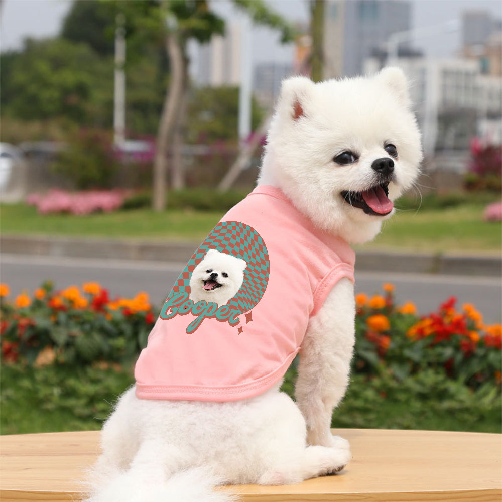 Personalized Funny Face Photo Pet Shirt | inCloth66