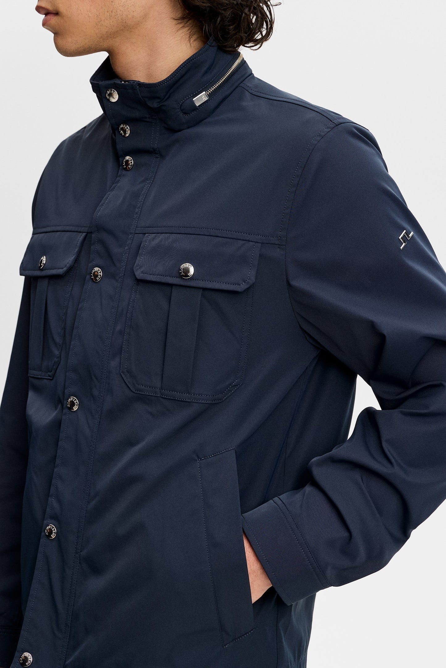Bailey Recy Poly Jacket / Navy
