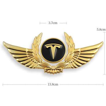 Autocollants de carrosserie 3D dorés pour voiture pour masquer les rayures, autocollants décoratifs, ailes, étiquette latérale, autocollants de logo de voiture