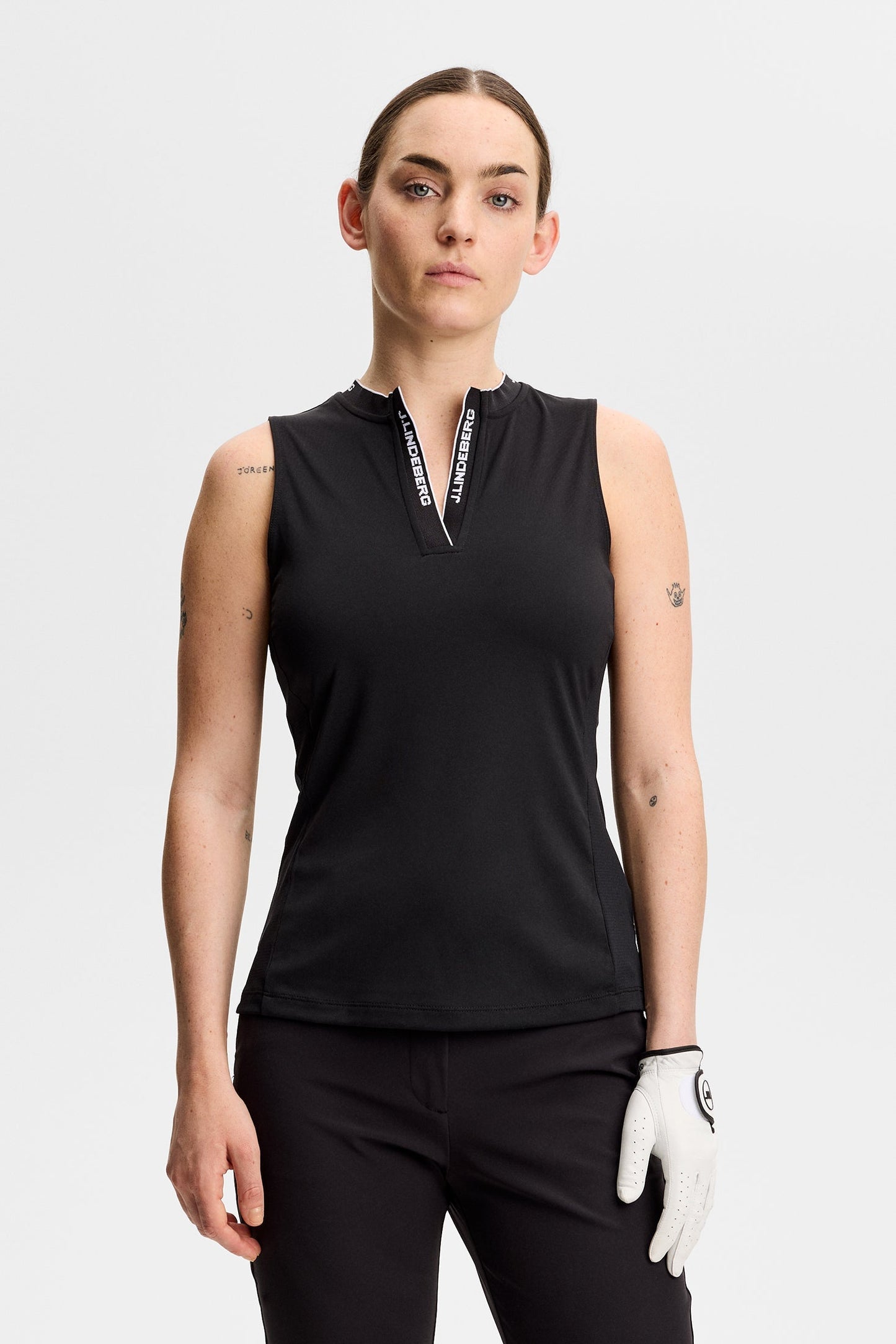 Leya Sleeveless Top / Black