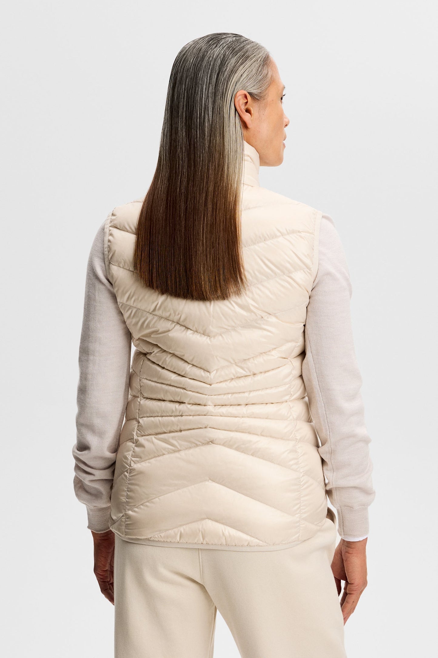 Lara Light Down Vest / Moonbeam