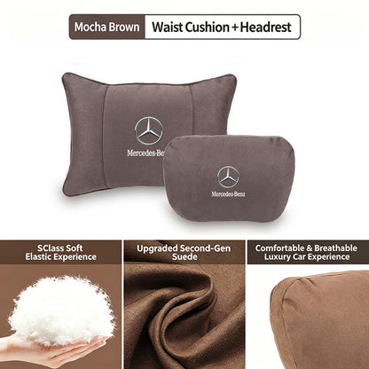 Hot Sale 🔥50% OFF🔥Maybach-Style Cushion Pillow(Headrest + Lumbar Support)
