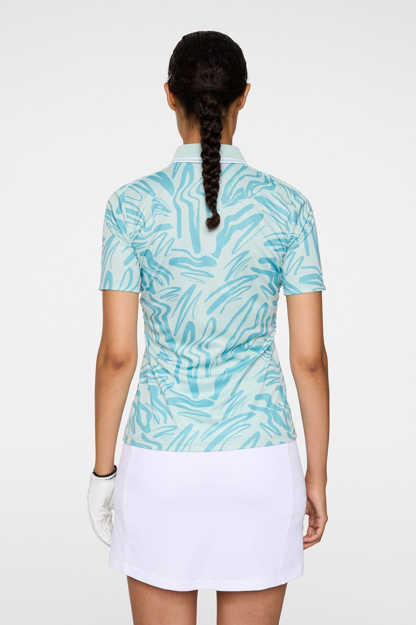 Georgia Print Polo / Scribble Stillwater