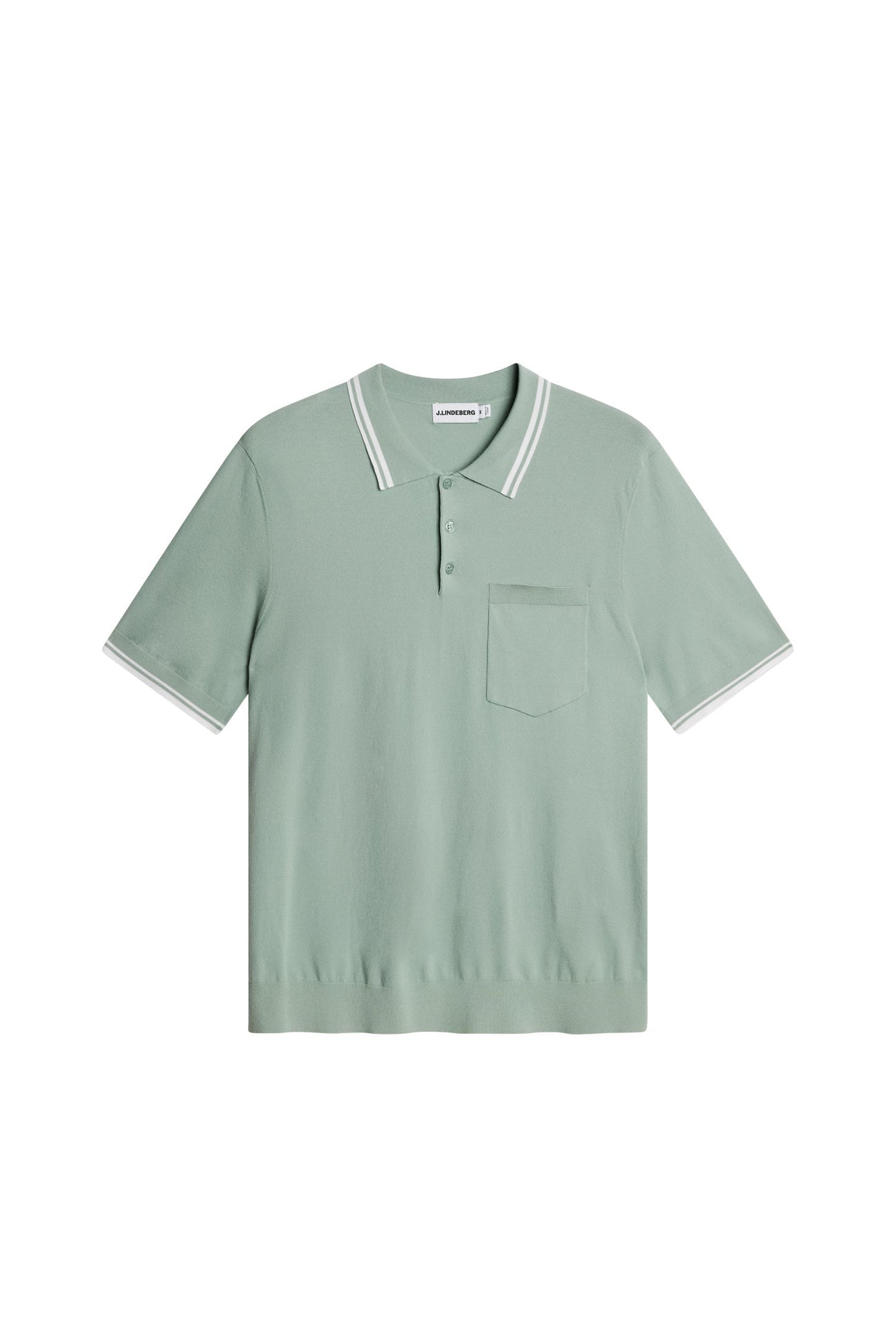 Ramon Knit SS Polo / Jadeite