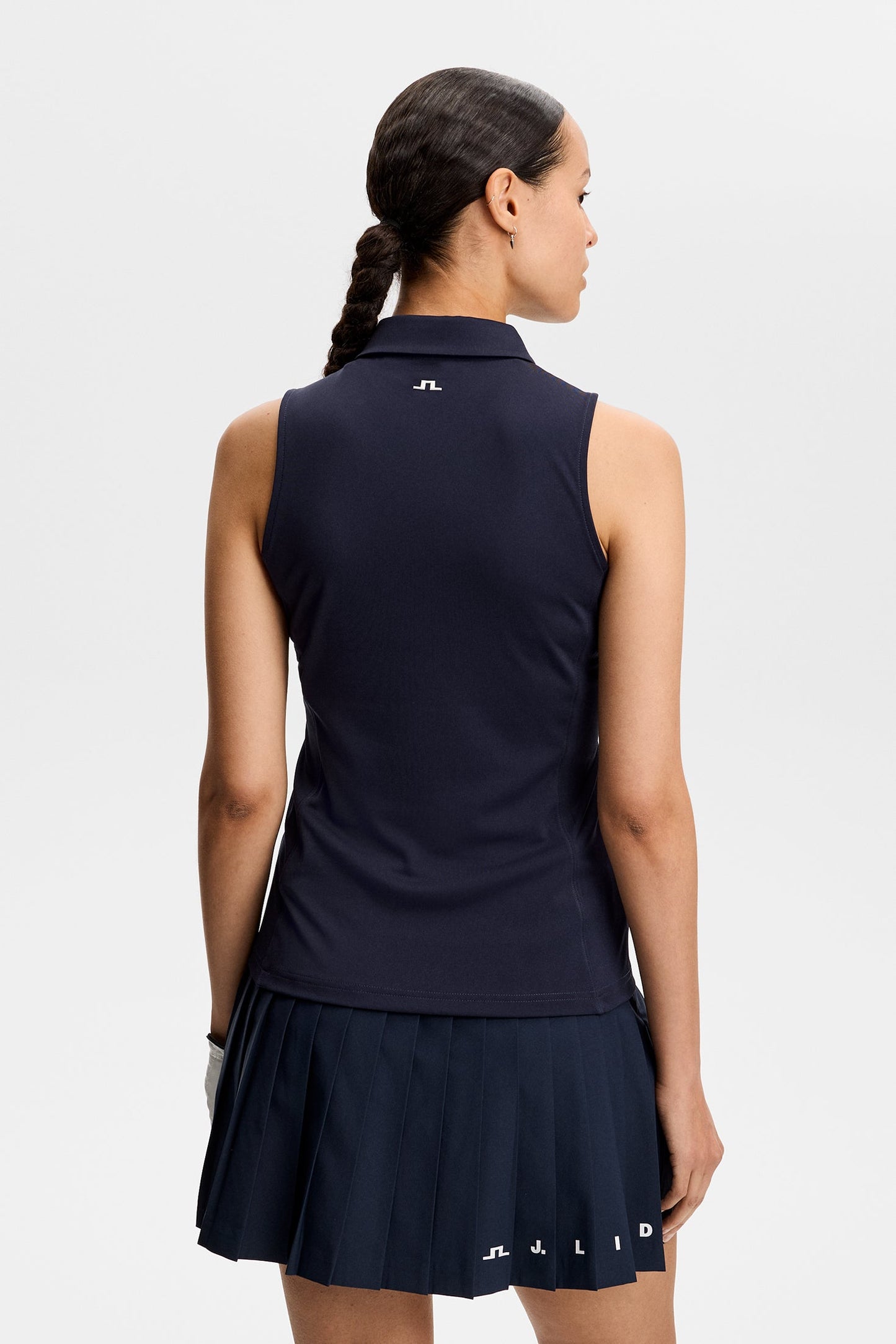 Dena Sleeveless Polo / Navy