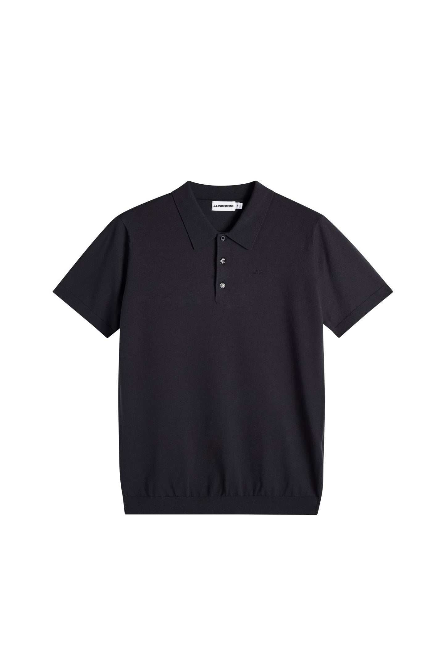 Ridge Knitted Polo / Navy
