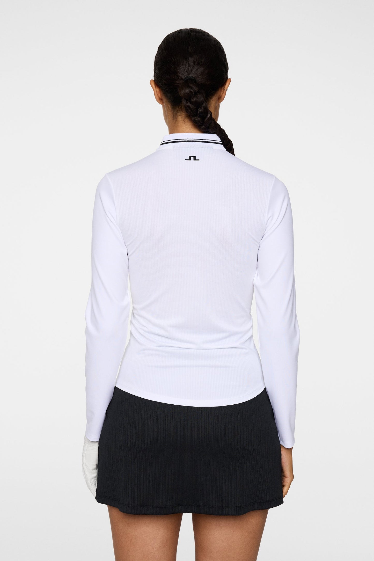 Harper Quarter Zip Mid Layer / White