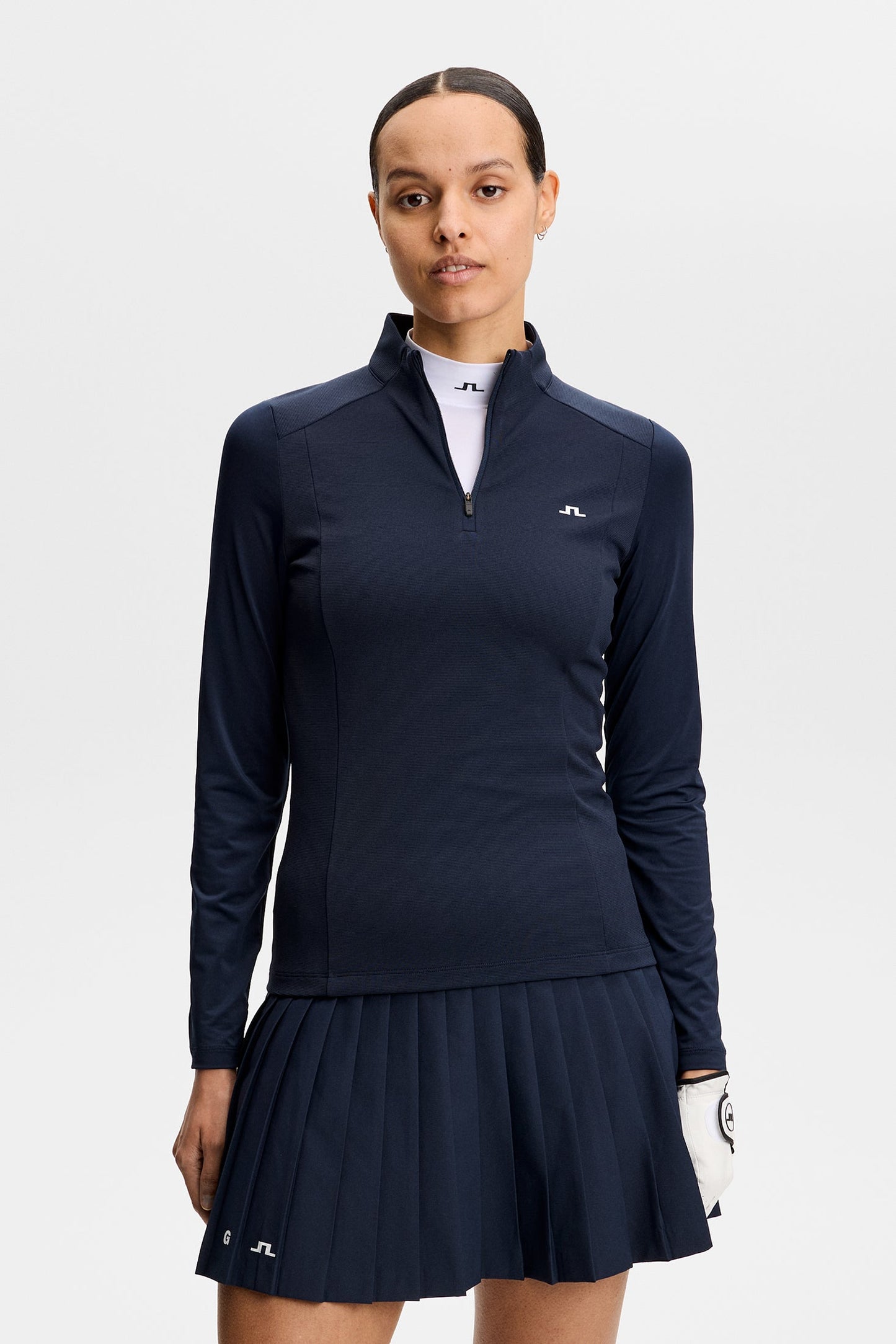 Cindy Quarter Zip Mid Layer / Navy