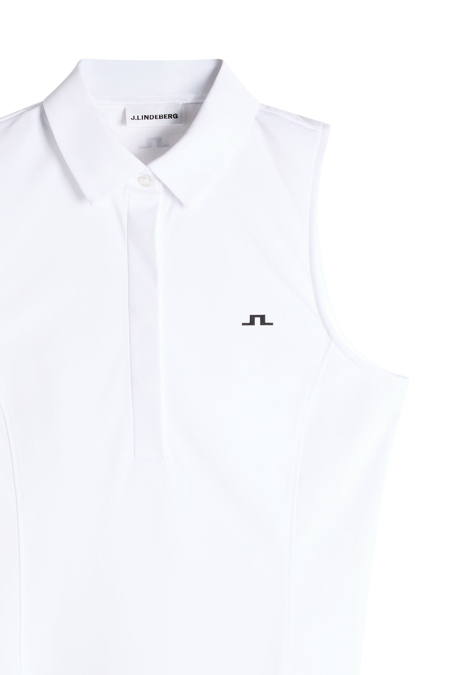 Dena Sleeveless Polo / White