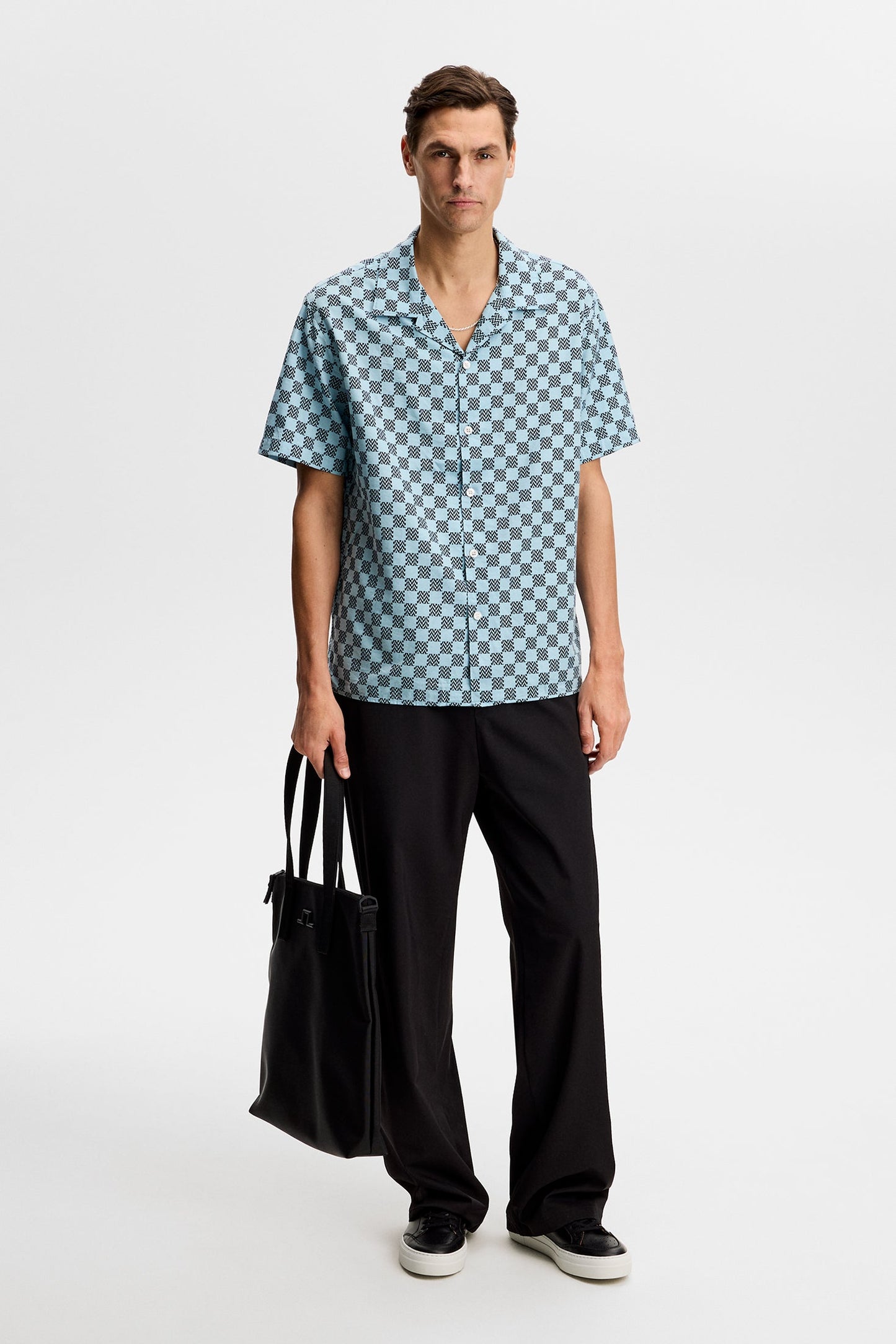 Elio Off Course Resort Shirt / Stack Check Forget M