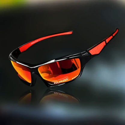 Lunettes de soleil de sport polarisées UV400 – Unisexe pour l'extérieur et la conduite