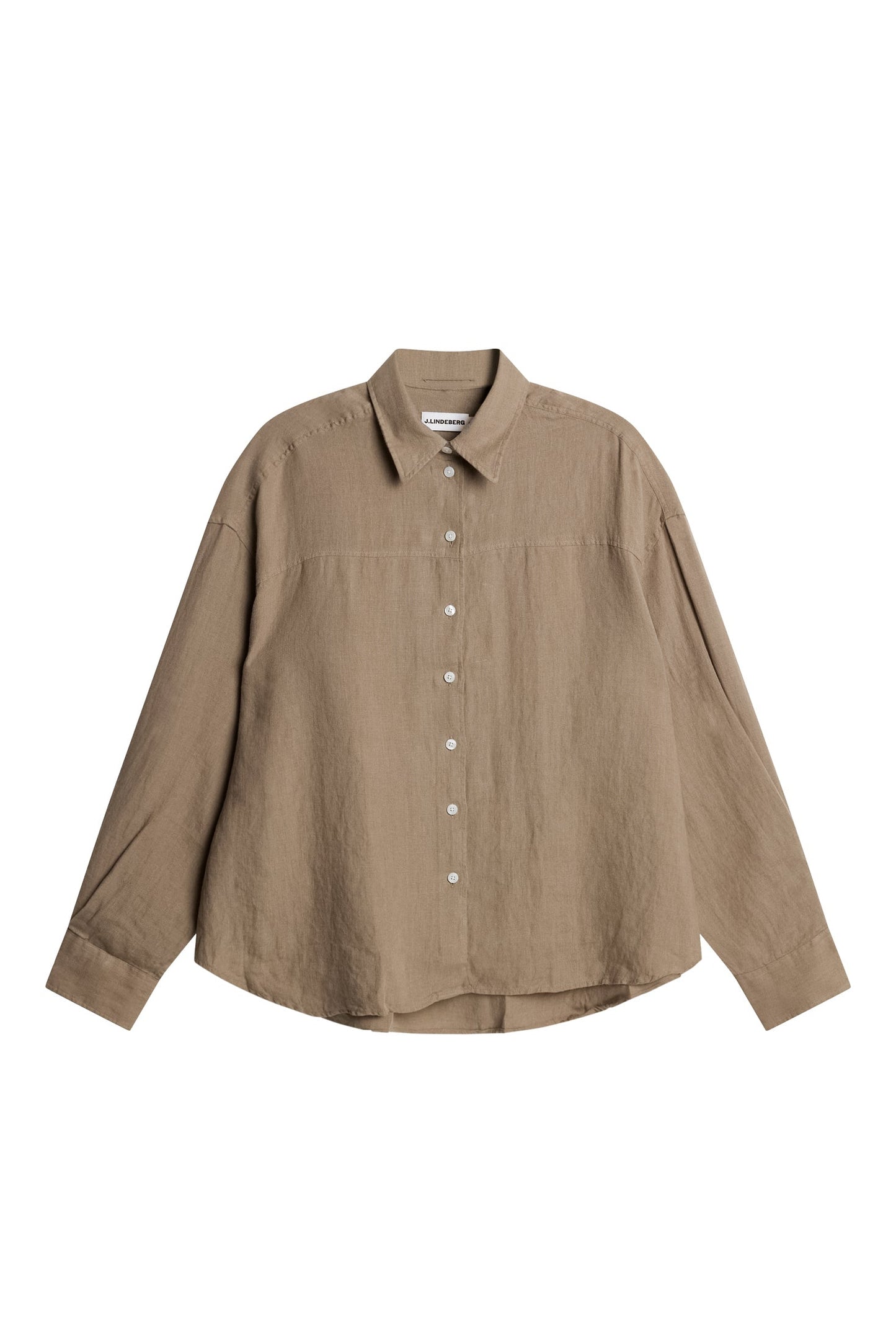 Clairo Clean Linen Shirt / Brindle