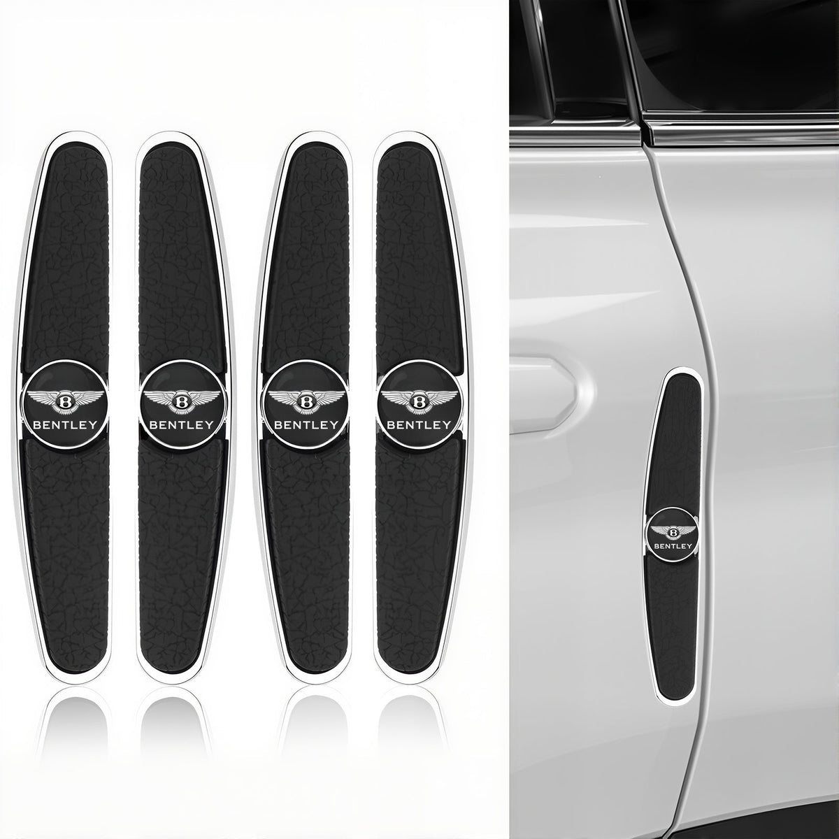 Eptchn Metall-Autostoßstange (4 Stk./1 Set)