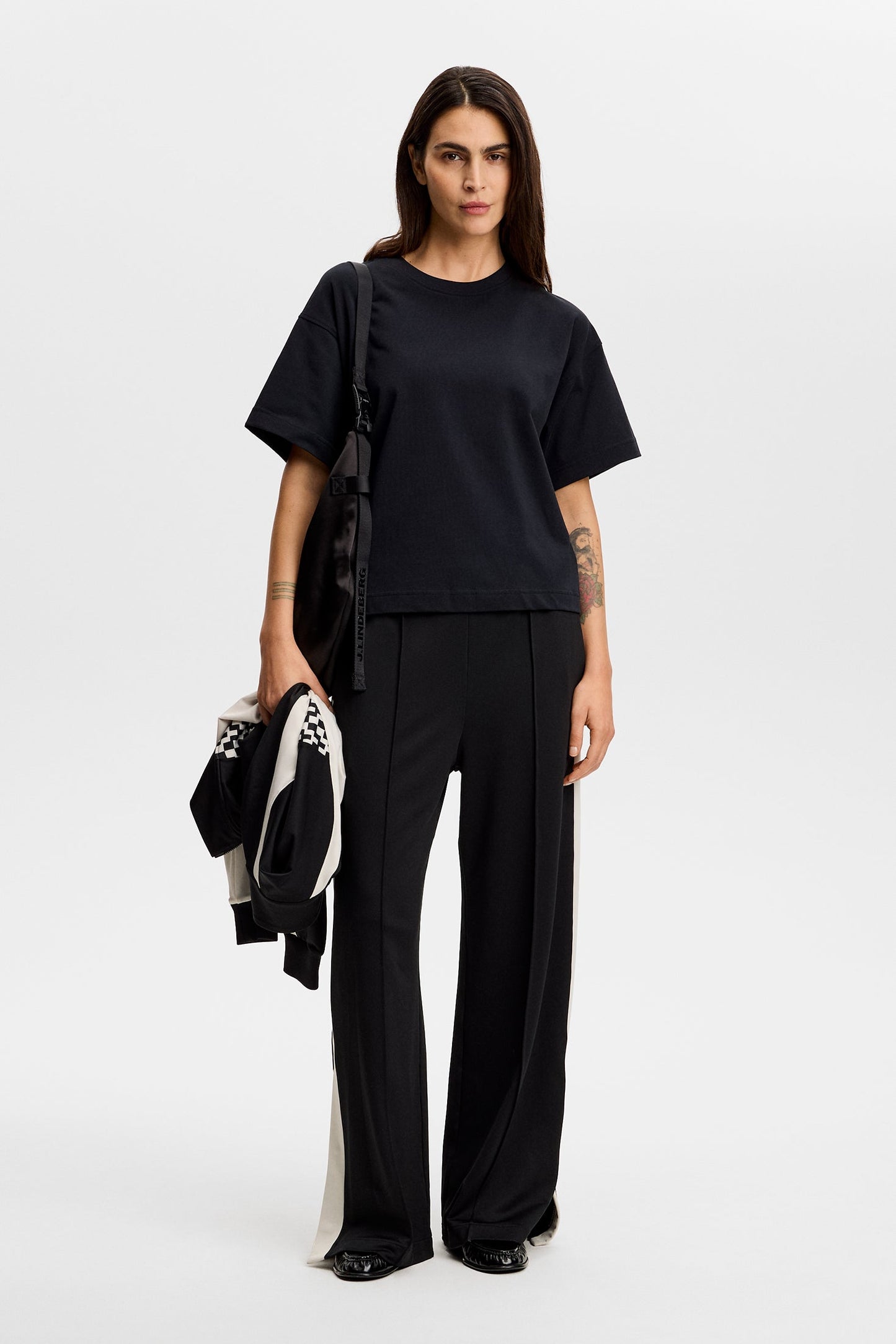 Lilly Boxy T-shirt / Black