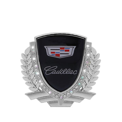 Heißer Verkauf 🎉50 % RABATT🎉3D Weizenohr Diamant Metall Kreativer Autoaufkleber
