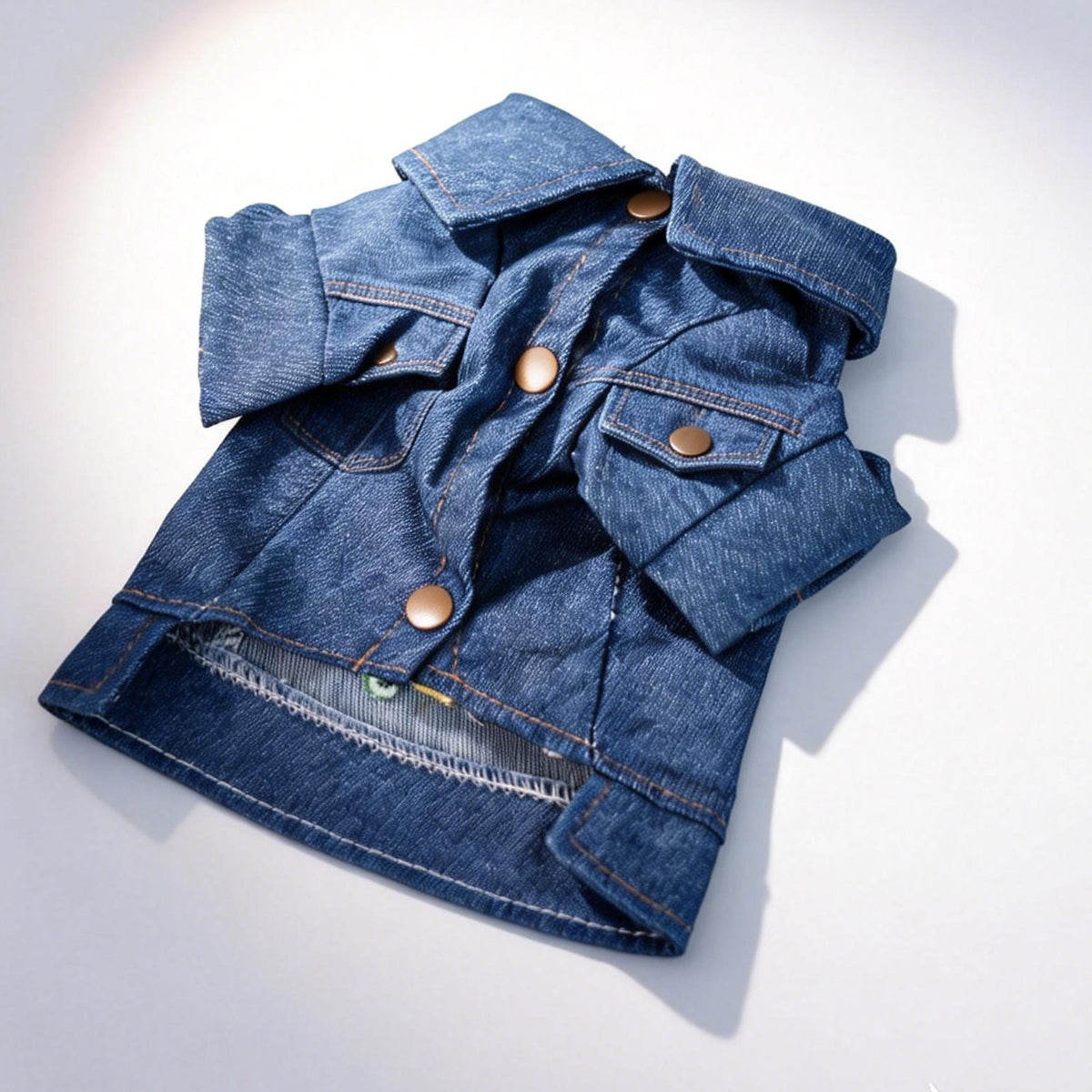 Personalized Embroidered Name Pet Birthday Denim Jacket  | inCloth68