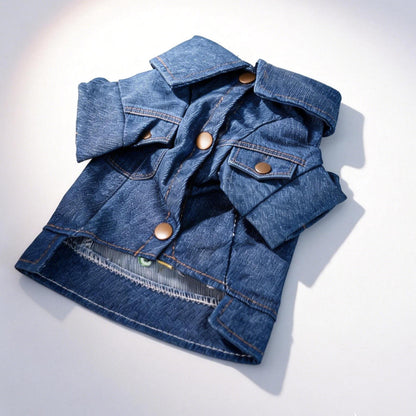 Personalized Embroidered Name Pet Birthday Denim Jacket  | inCloth68