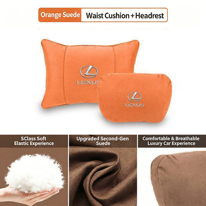 Hot Sale 🔥50% OFF🔥Maybach-Style Cushion Pillow(Headrest + Lumbar Support)