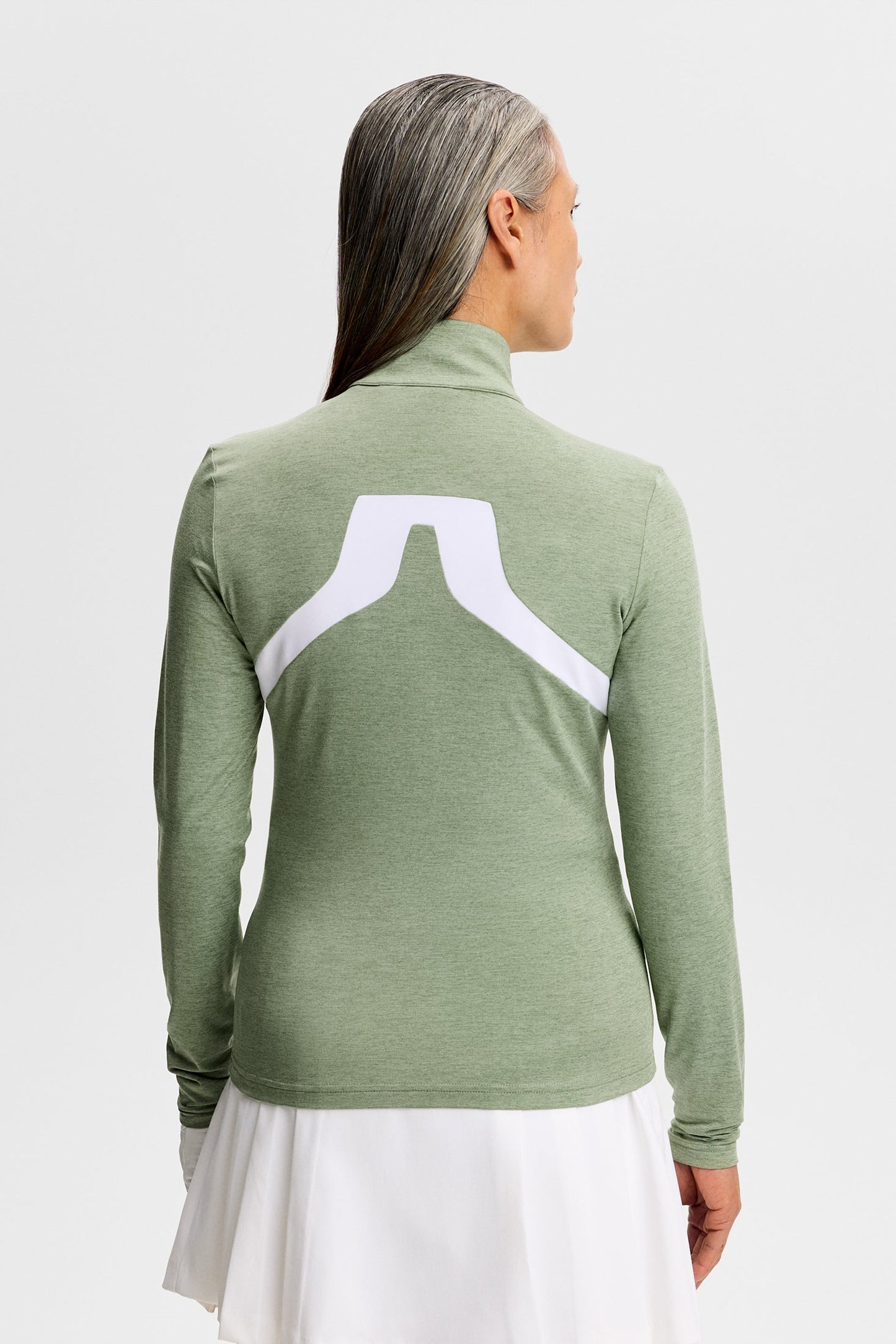 Janice Mid Layer / Hedge Green Melange