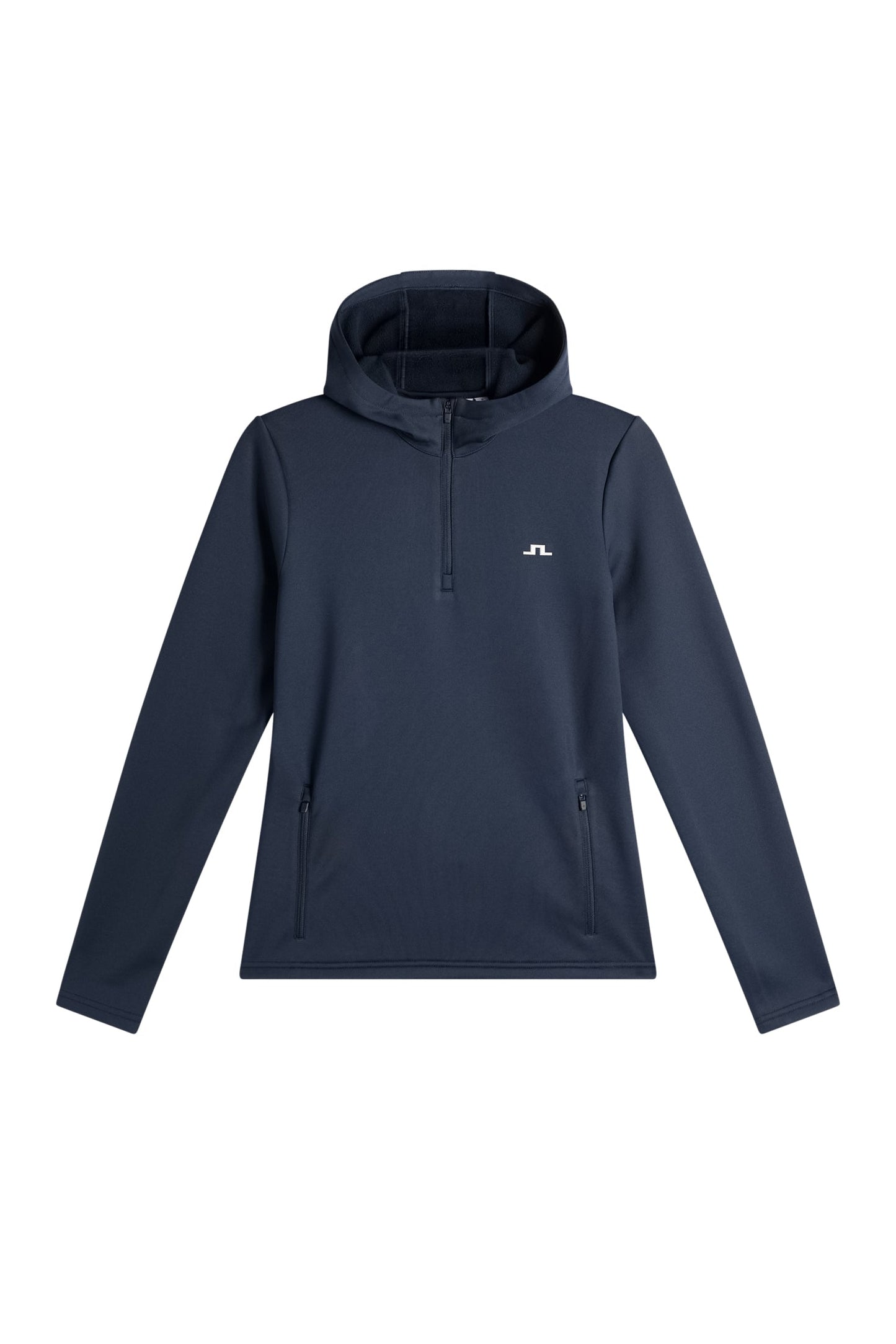Aerielle Quarter Zip Hood / Navy