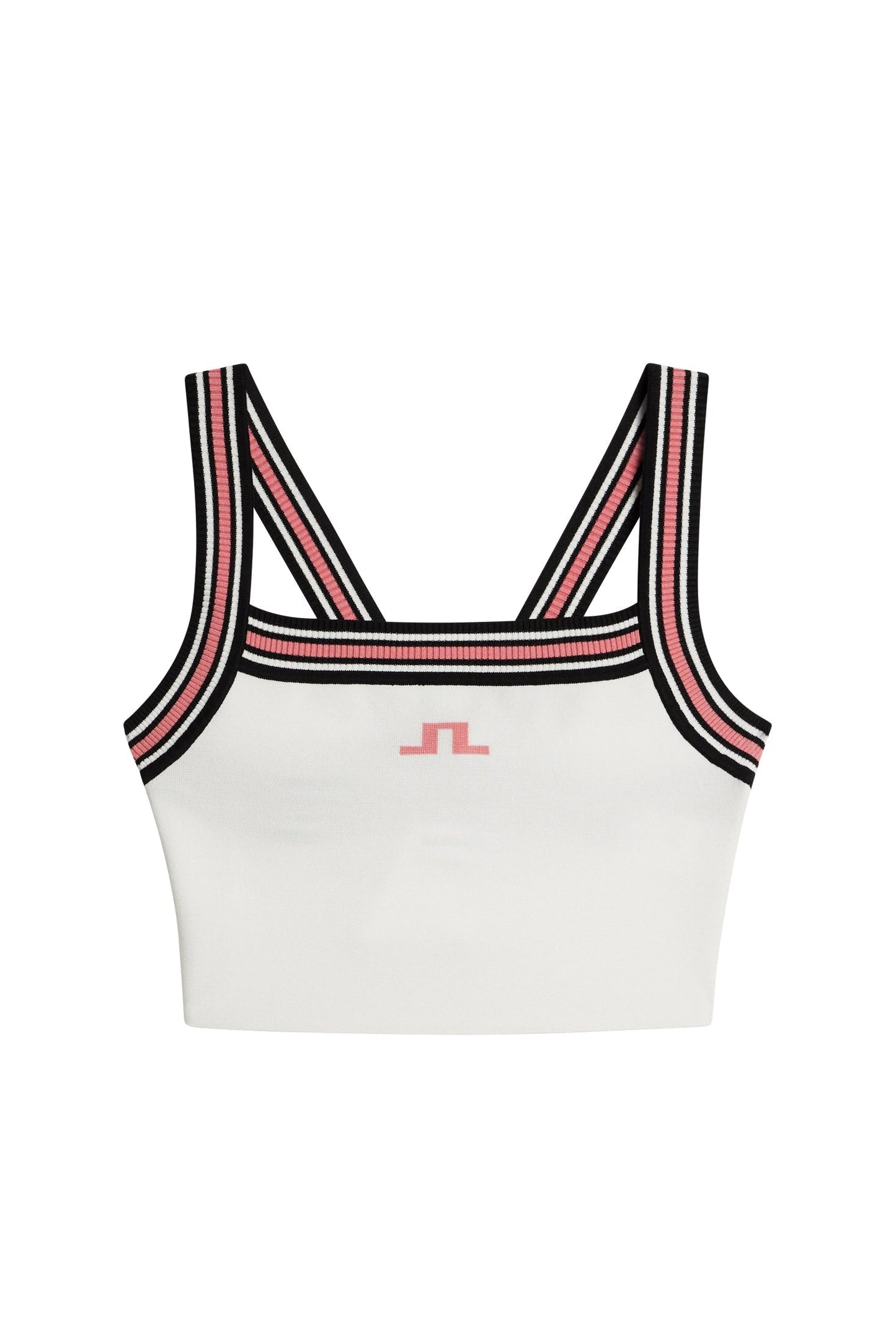 Nori Knit Crop Top / White