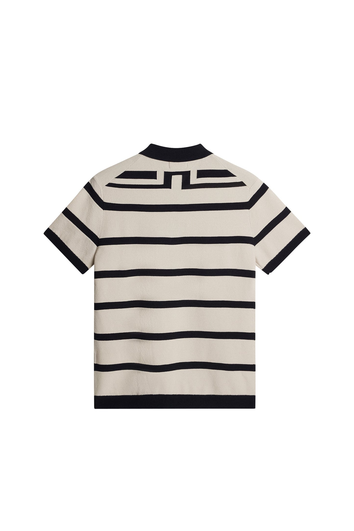 Reve Short Sleeve Stripe Polo / Moonbeam