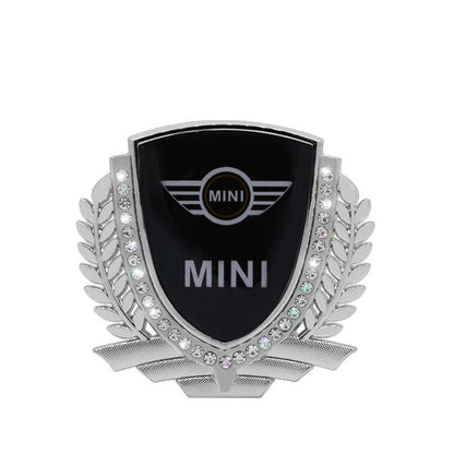 Heißer Verkauf 🎉50 % RABATT🎉3D Weizenohr Diamant Metall Kreativer Autoaufkleber
