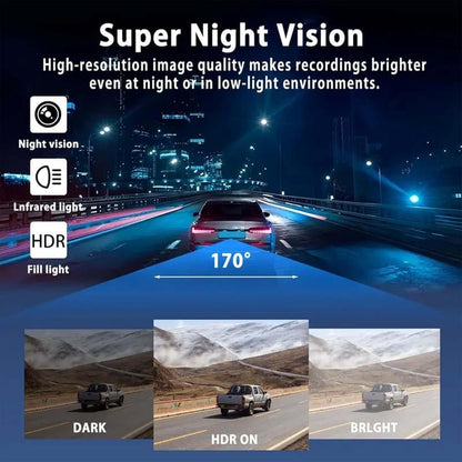 🎁NUR HEUTE 49% RABATT🔥Komplettes Auto-Dashcam-System mit Rundumsicht