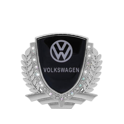 Heißer Verkauf 🎉50 % RABATT🎉3D Weizenohr Diamant Metall Kreativer Autoaufkleber