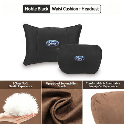 Hot Sale 🔥50% OFF🔥Maybach-Style Cushion Pillow(Headrest + Lumbar Support)